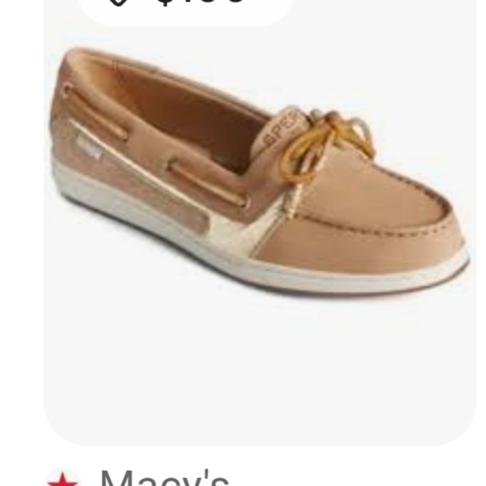Sperry Tan And Caramel Women's Boat Shoe